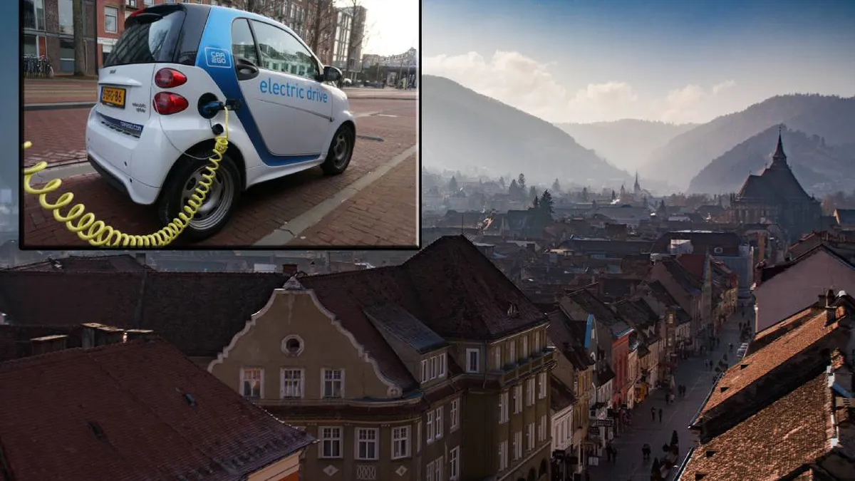 În atenția brașovenilor! Mașinile electrice nu vor mai beneficia de încărcare gratuită!
