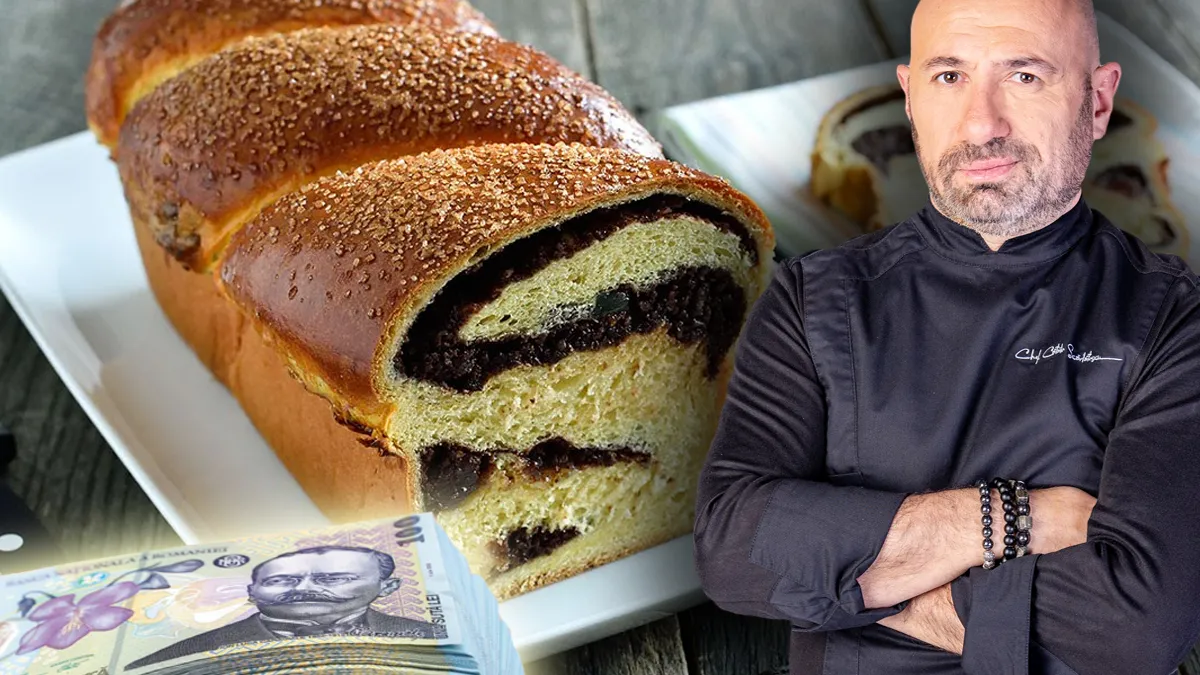 Bucureștenii pot comanda acasă masa de Crăciun 2023. Cozonacul lui chef Cătălin Scărlătescu costă 99 de lei, dar porţia de sarmale te lasă fără bani de cadouri