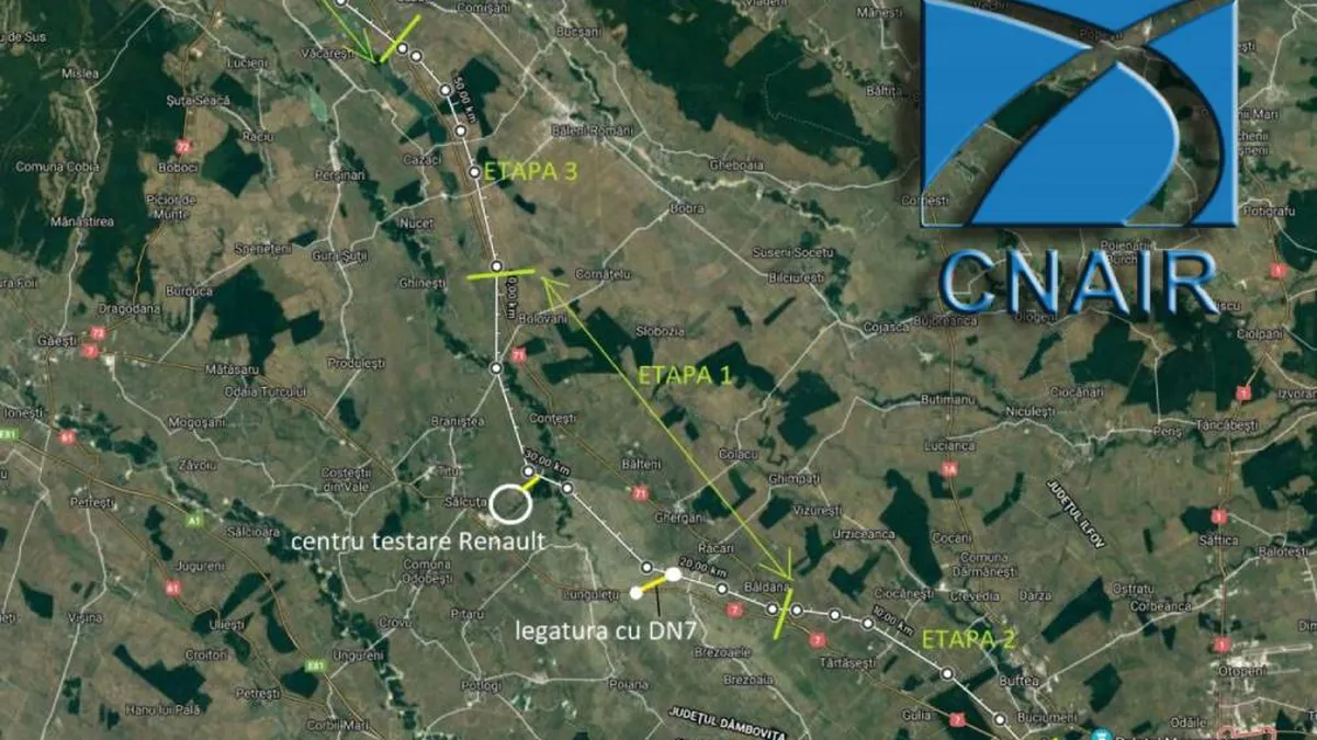 Varianta finală pentru Drumul Expres Târgoviște - București a fost aprobată! Anul 2028 este estimat pentru finalizarea lucrărilor!