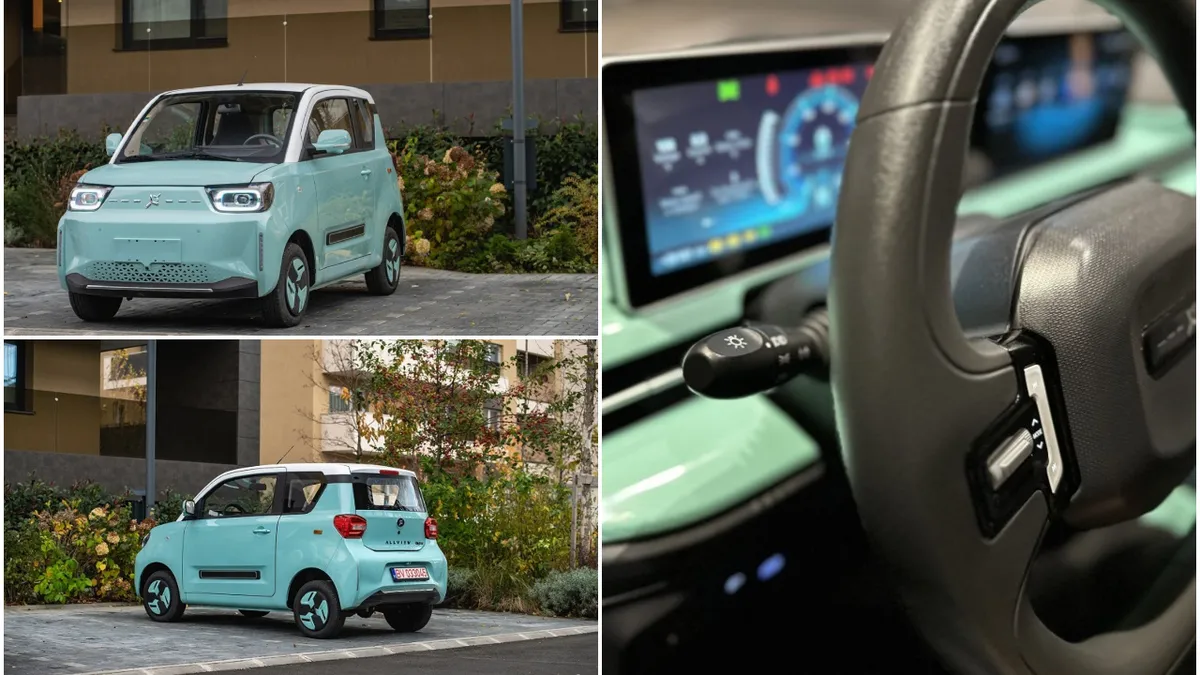 Compania românească Allview lansează prima sa mașină electrică CityZEN! Modelul va avea un preț de vânzare de aproape 8.000 de euro