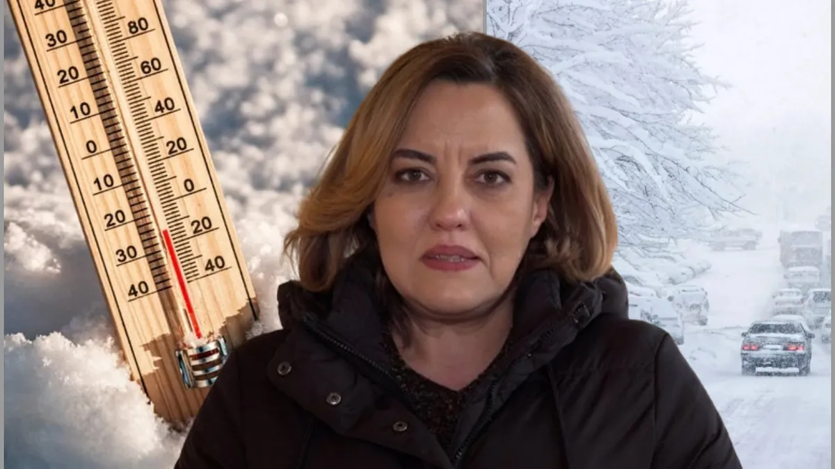 Un ciclon polar lovește România. Meteorologul Oana Păduraru: „Apare o schimbare atât în aspectul vremii”