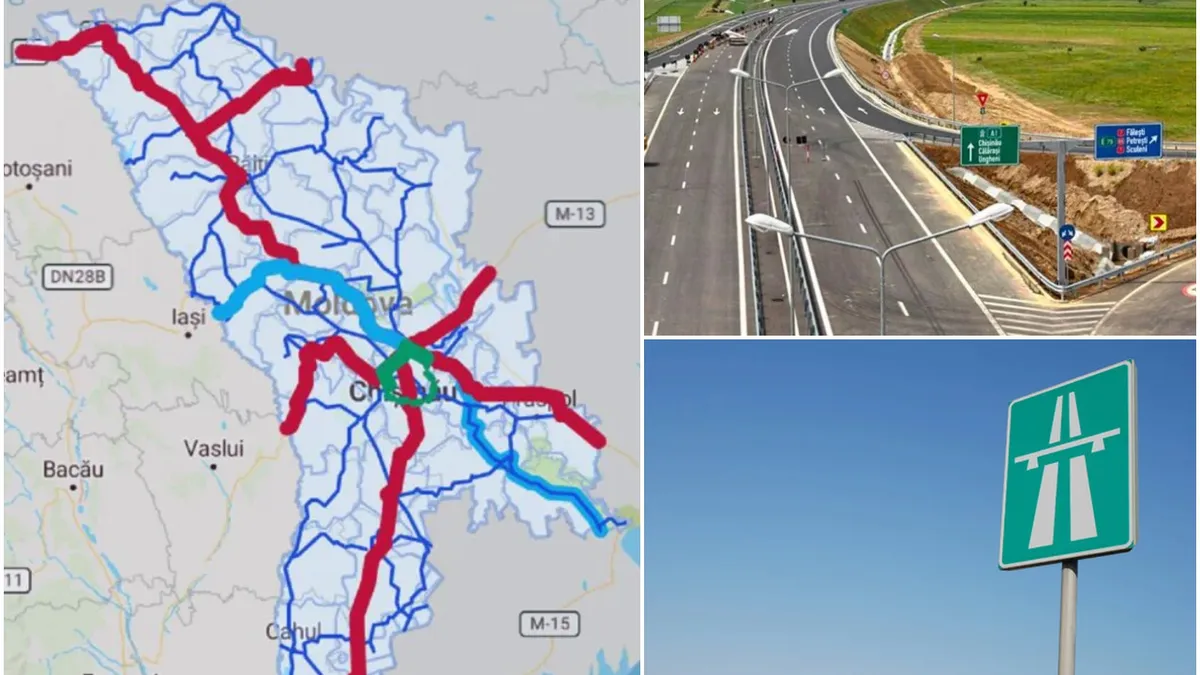 Cât va costa Autostrada Iași-Ungheni-Chișinău-Odesa, care va ocoli regiunea transnistreană. Primul pas în construirea autostrăzii a fost făcut
