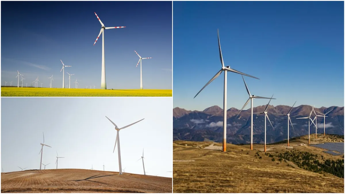 Energia eoliană, tot mai importantă pentru Europa. Deși în 2023 am avut o producție record, încă nu am atins țintele stabilite de UE