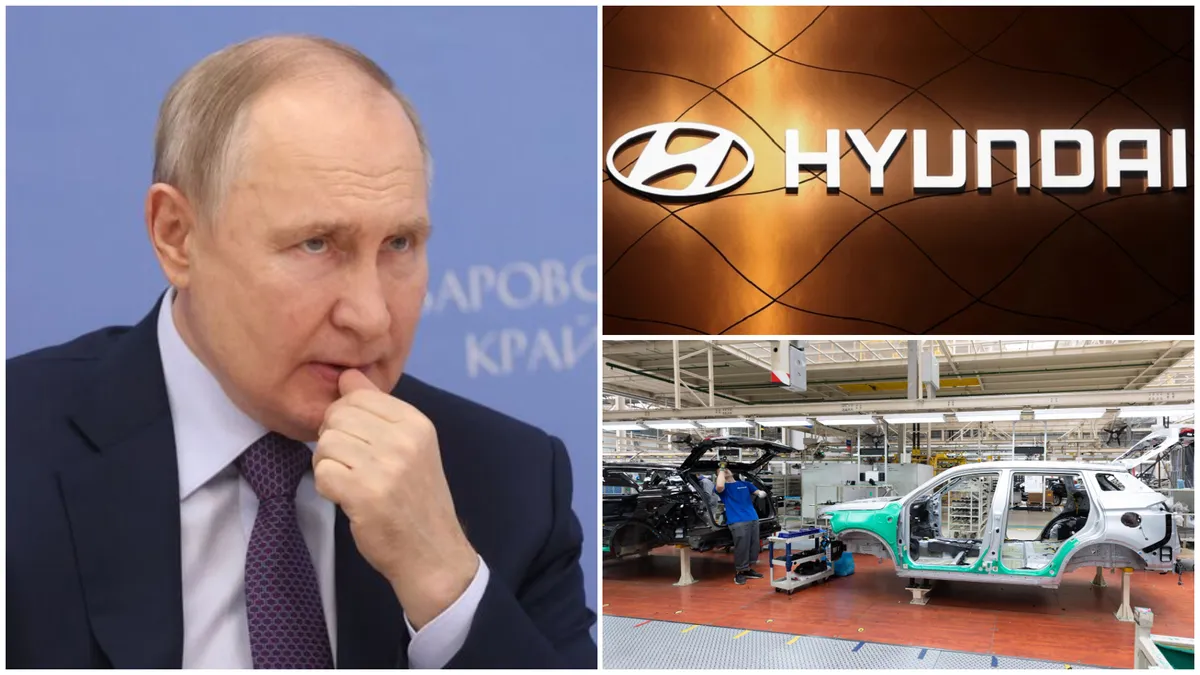 Hyundai a părăsit Rusia. Producătorul auto și-a vândut cele două fabrici cu o capacitate de peste 300.000 de unități pe an