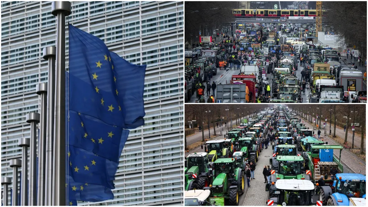 Miniștrii agriculturii se întâlnesc la Bruxelles pentru a găsi soluții pentru protestul fermierilor care se extinde în toată Europa