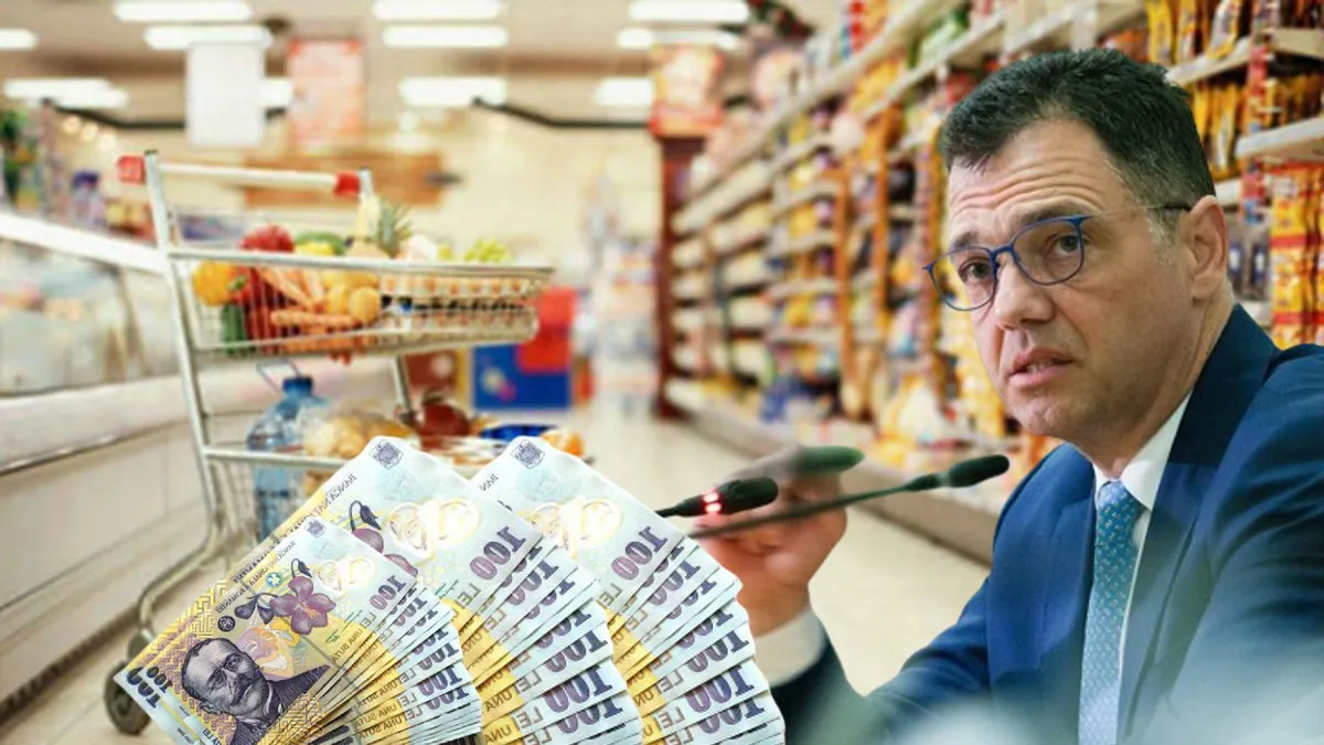 Ministrul Economiei, noi detalii despre plafonarea prețului la alimente și schemele de ajutor de stat în 2024