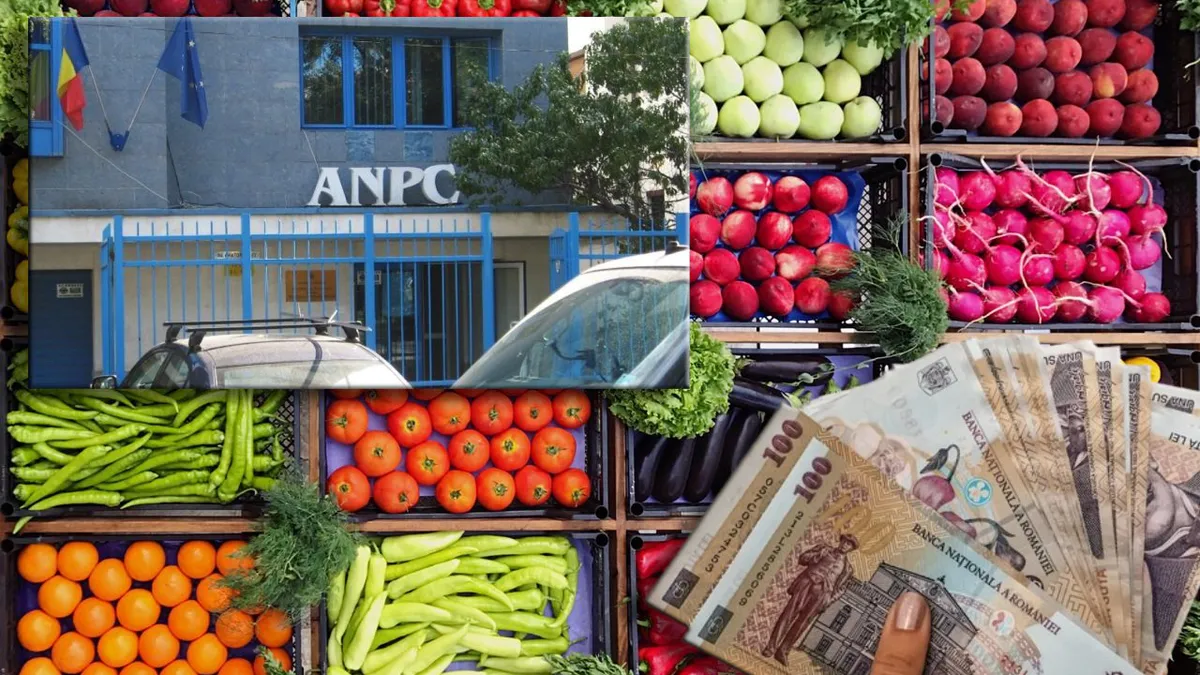 Lovitură de la ANPC pentru principalii furnizori de legume-fructe. Au fost retrase de la vânzare 6 tone de legume şi fructe
