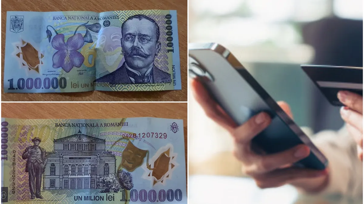 Cu ce sumă uriașă se vinde astăzi o bancnotă de un milion de lei din 2003! Te poți îmbogăți dacă o mai ai!