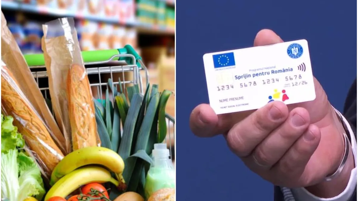 Cardurile de alimente în 2024. Scade suma primită de beneficiari!
