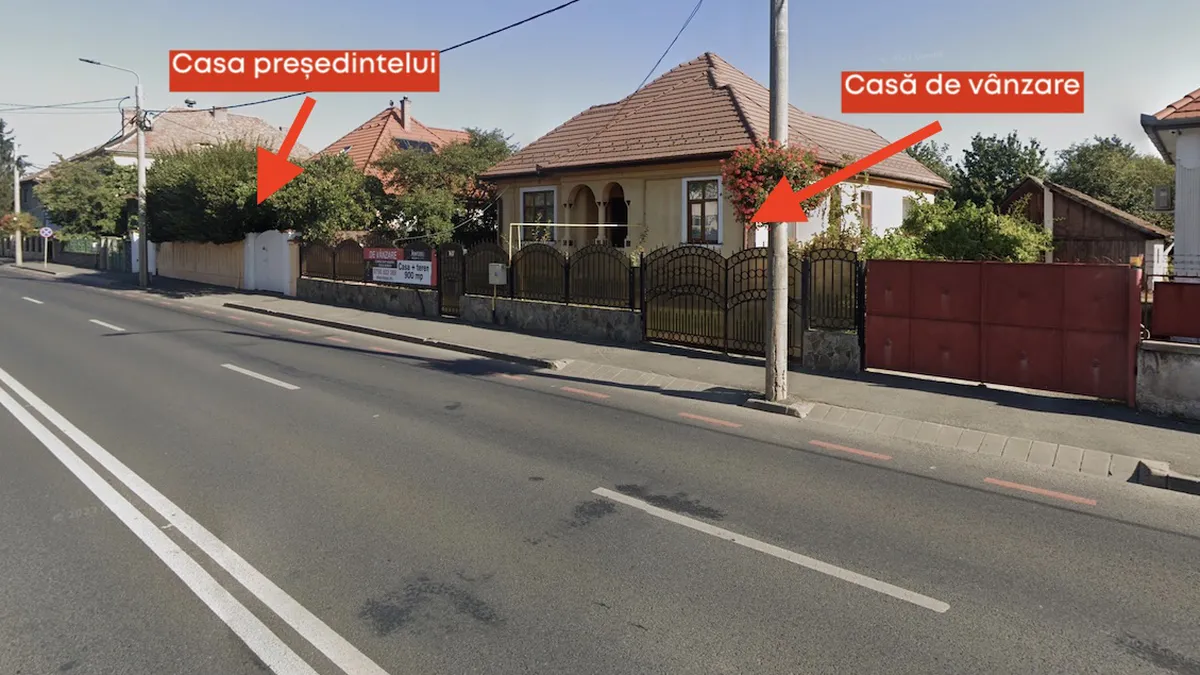 Jumătate de milion de euro ca să devii vecinul lui Iohannis în 2024. Cât costă o casă din vecinătatea președintelui