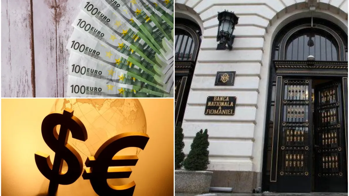 Curs valutar BNR luni, 29 ianuarie. Euro și dolarul cresc!