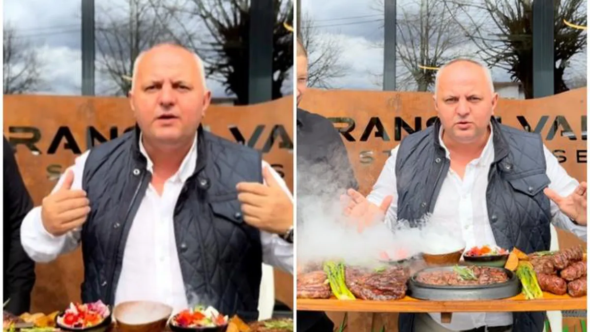 Patronul Transylvania Steak House, devenit cunoscut pentru burgerii cu foiță de aur, condamnat la cinci ani de închisoare