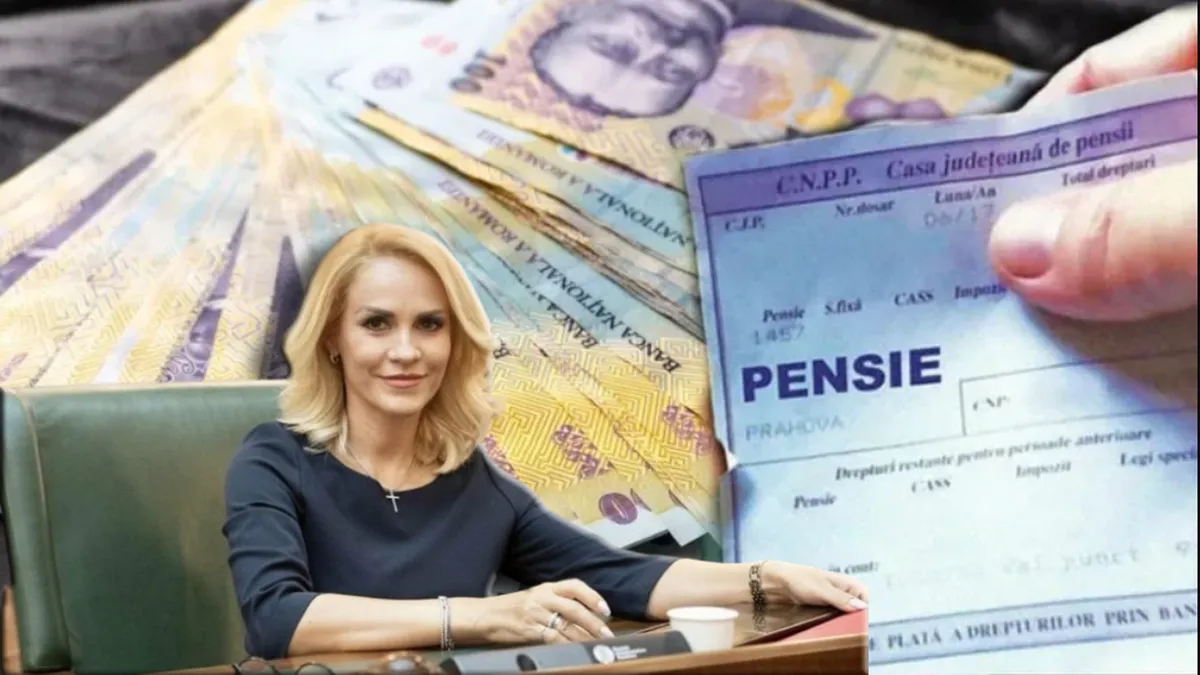 Gabriela Firea respinge taxarea pensiilor de peste 4.000 de lei: „Munca părinților și a bunicilor noștri trebuie răsplătită, nu taxată!”