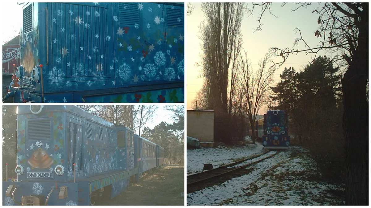 Orășelul Copiilor din Cluj, un „Disneyland” al perioadei comuniste. Cum arată acum mocănița, atracția principală a parcului de distracții