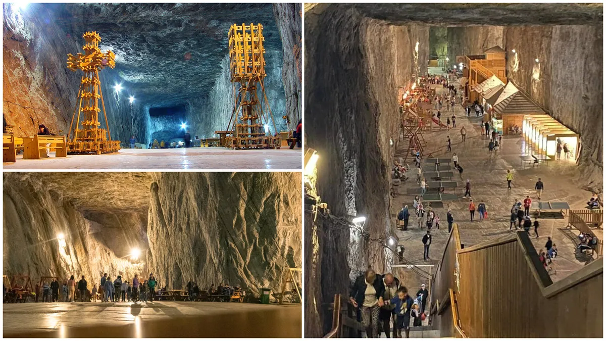 Salina Praid a avut peste jumătate de milion de vizitatori în 2023. Ce îi atrage pe turiști în acest loc unic din inima Transilvaniei