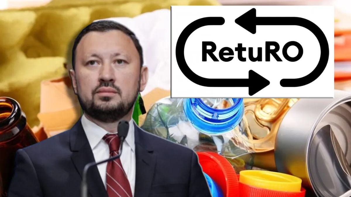 Sistemul de Garanție Returnare: peste 2 milioane de ambalaje fost returnate în ianuarie. Ministrul Mediului: „Este încă la un nivel incipient”