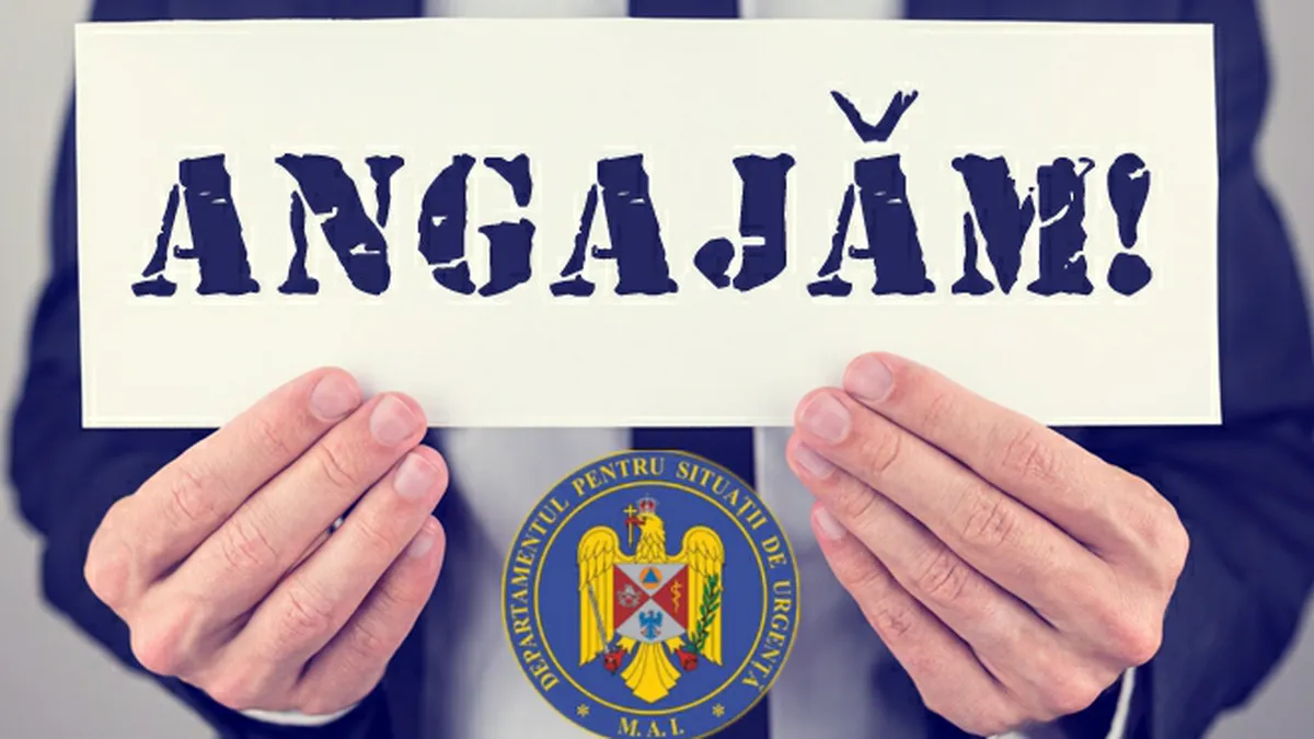 Angajări la Ministerul de Interne. MAI scoate la concurs 5000 de posturi bine plătite