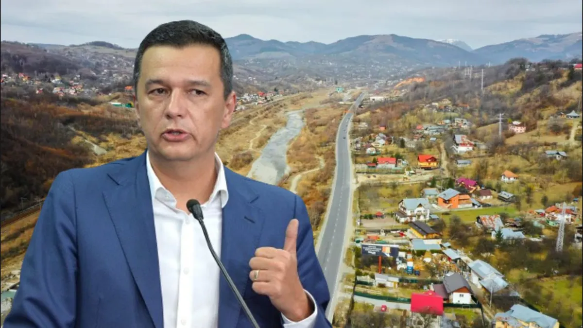 Sunt bani pentru execuția Autostrăzii Pitești-Brașov. Sorin Grindeanu: „Vedem în următoarele săptămâni un prim pas”