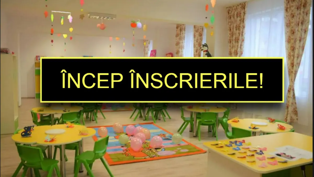 Înscriere la grădiniță și creșă 2024. Calendarul transmis de Ministerul Educației