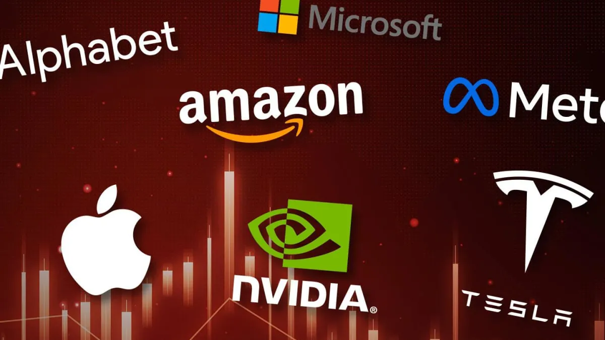 Cele mai mari companii de tehnologie din SUA, numite Cei 7 magnifici, valorează mai mult decât 17 din 20 cele mai puternice burse din lume