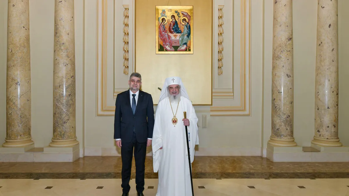 Mesajul lui Marcel Ciolacu pentru români, după întrunirea cu Patriarhul Daniel. „Importanța consolidării parteneriatului”
