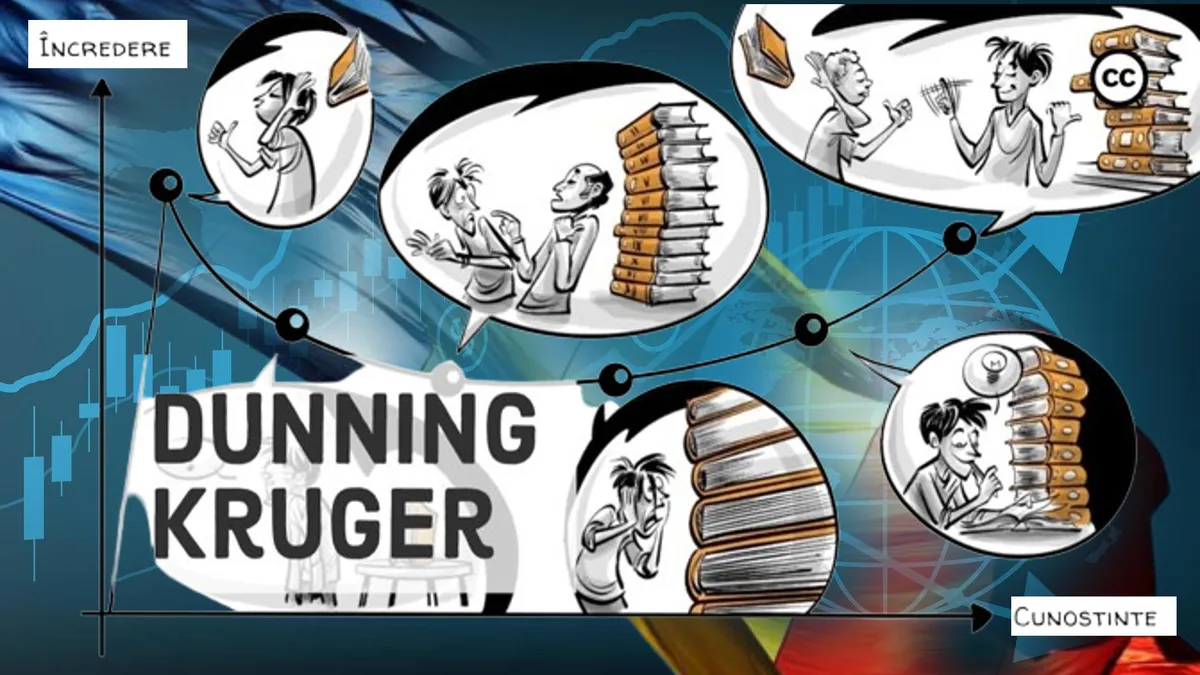 Fenomenul Dunning-Kruger în 2024: Misterele iluziei de competență și înșelăciunea ignoranței la locul de muncă