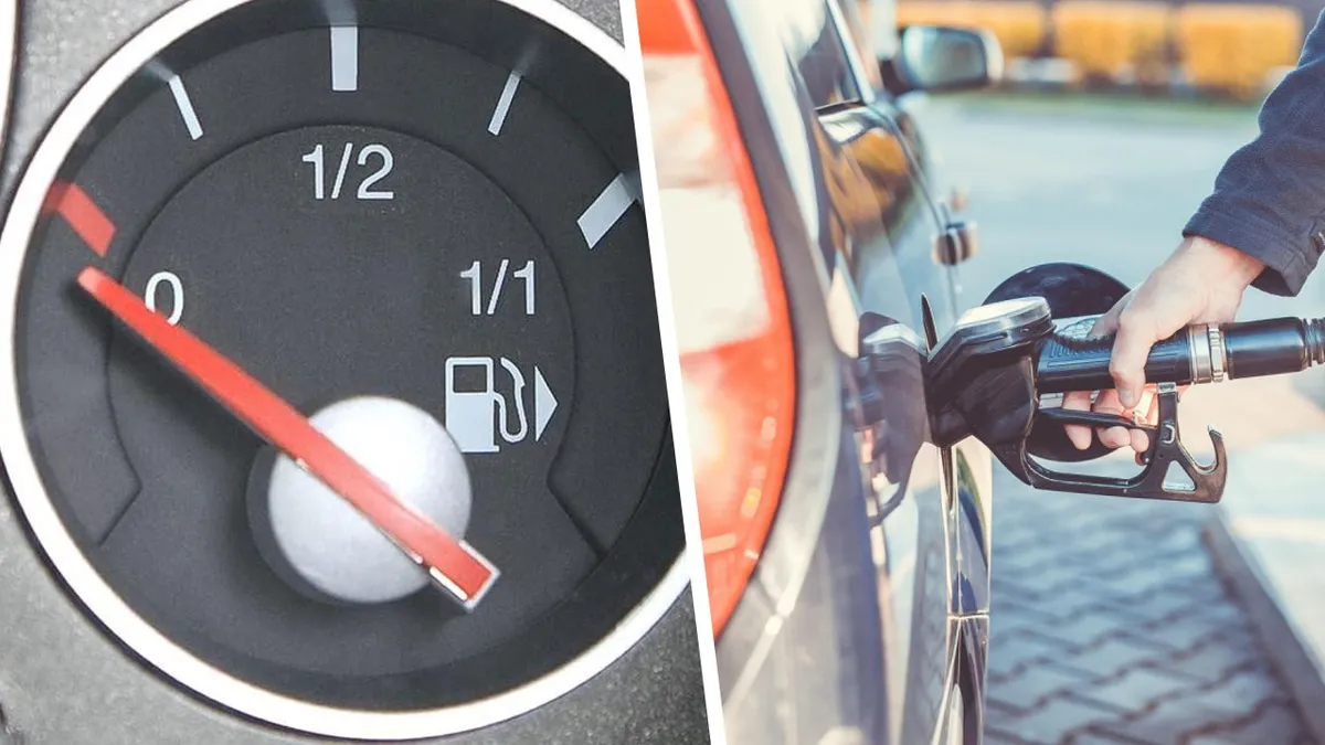 Câți kilometri poți să mergi cu mașina după ce se aprinde martorul pentru combustibil
