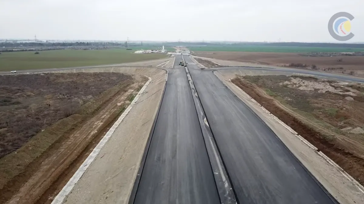 Ce se întâmplă pe șantierul primului lot al Autostrăzii A 0 București Sud. Ionel Scrioșteanu e nemulțumit de mobilizarea turcilor