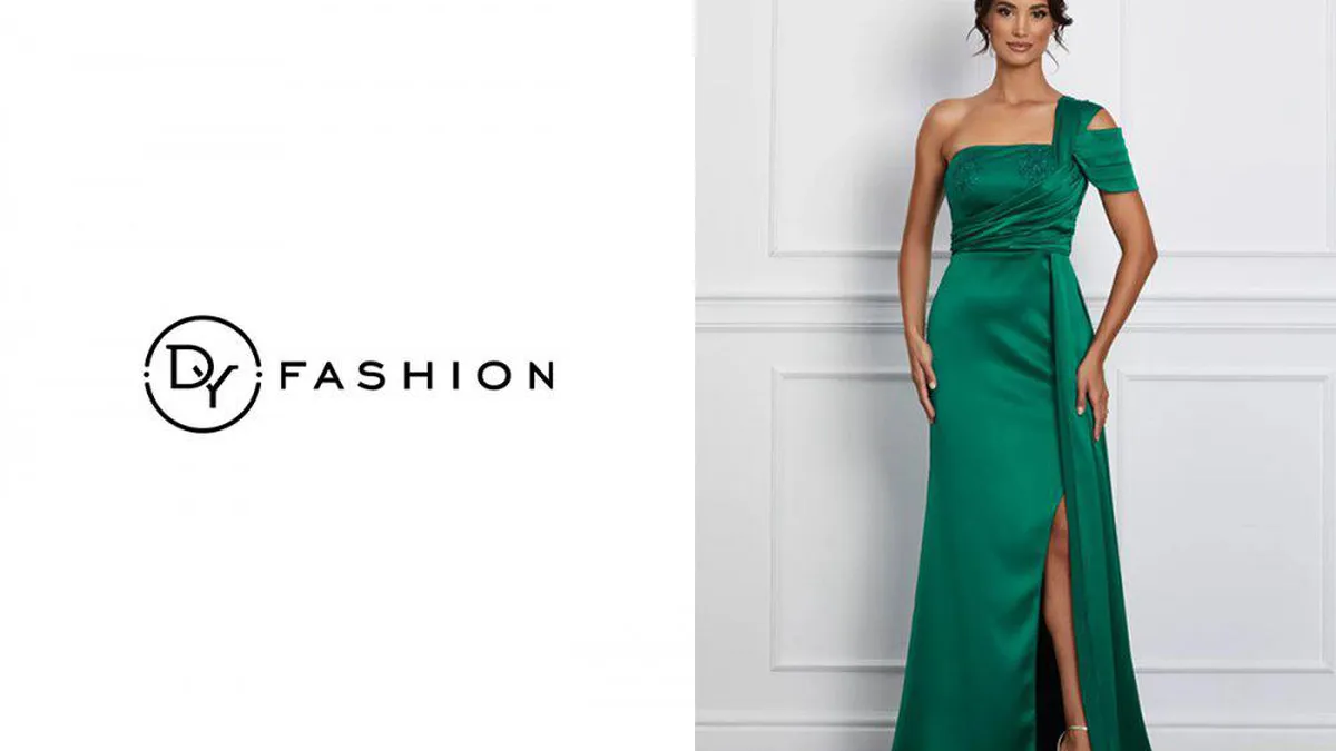 Pentru evenimente festive sunt recomandate rochii lungi de ocazie, de la dyfashion.ro