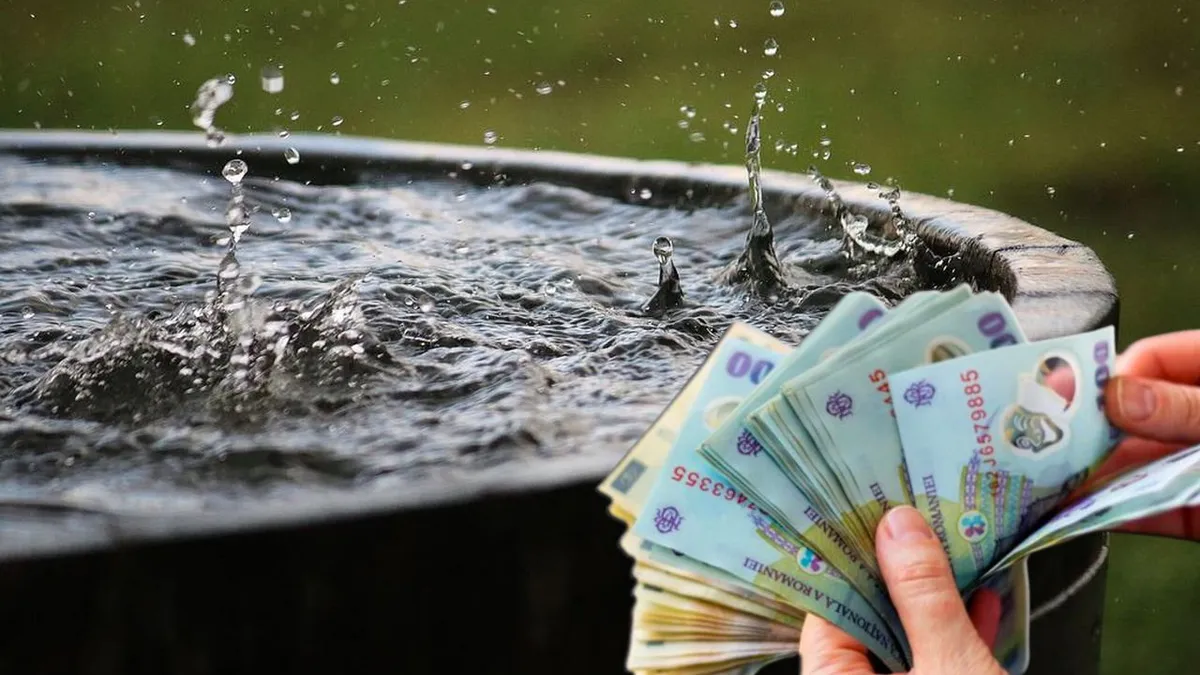 Taxe pentru apa de ploaie, la tarife echivalente cu cele ale apei potabile. Cum s-a ajuns la acest lucru