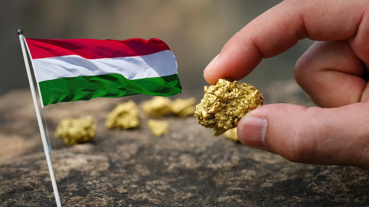 Zăcământ de aur evaluat la 59 de miliarde de euro, descoperit în munții Borzsony din Ungaria