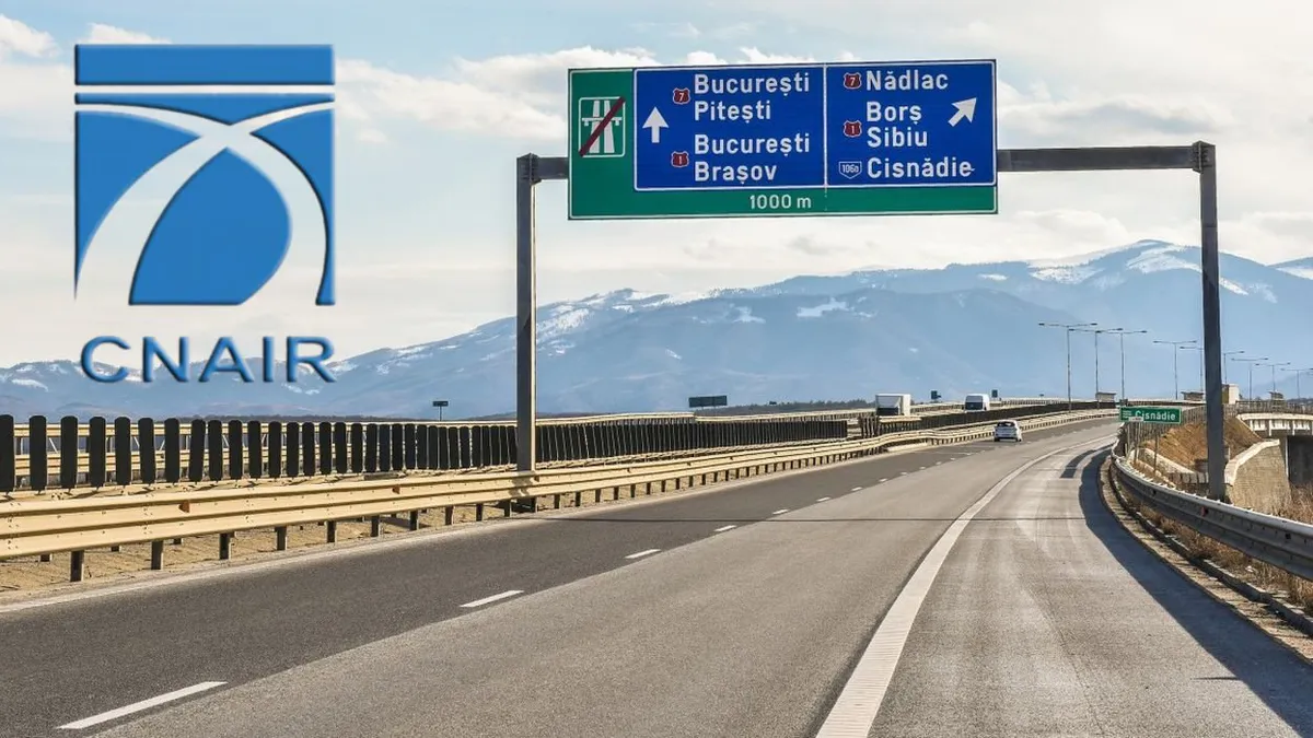 Când vor putea românii să circule pe Autostrada A1 Sibiu - Pitești. CNAIR a deblocat contractul pentru supervizarea lucrărilor pe lotul 3