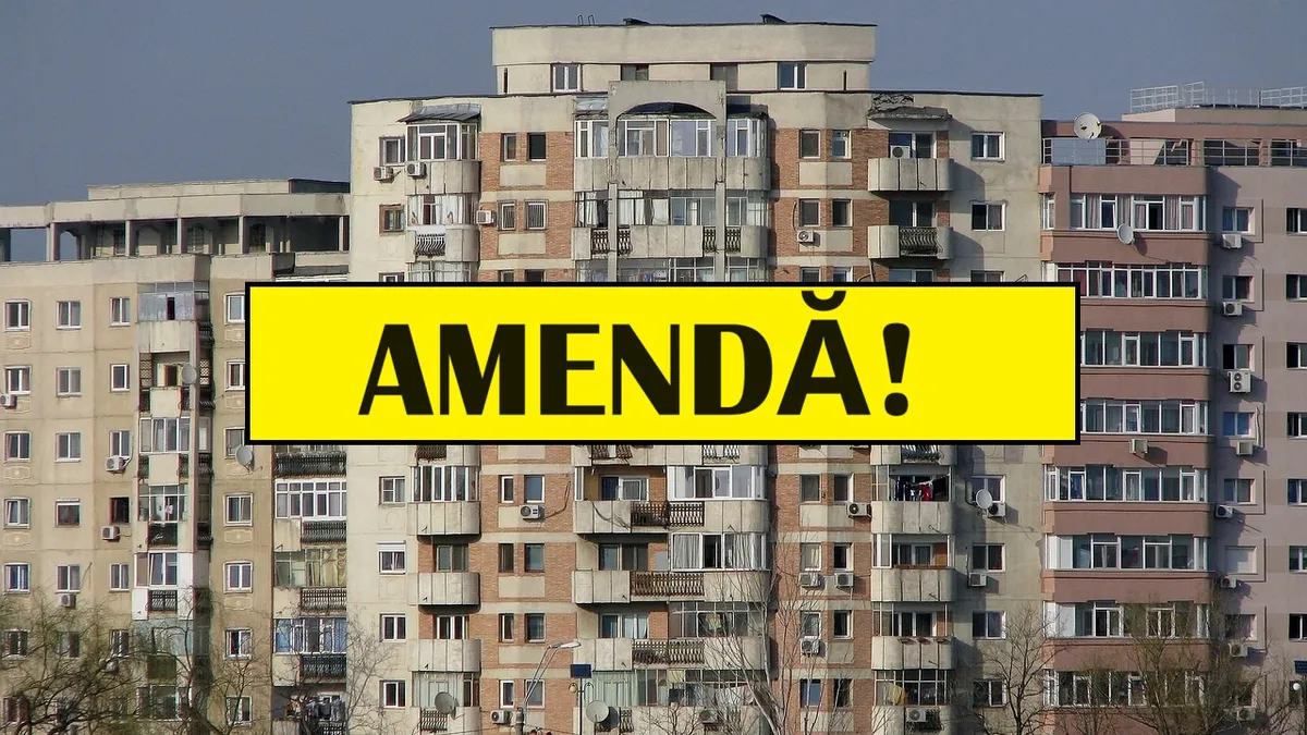 Atenție! Dacă stai la bloc respectă această regulă în 2024 sau riști o amendă colosală!