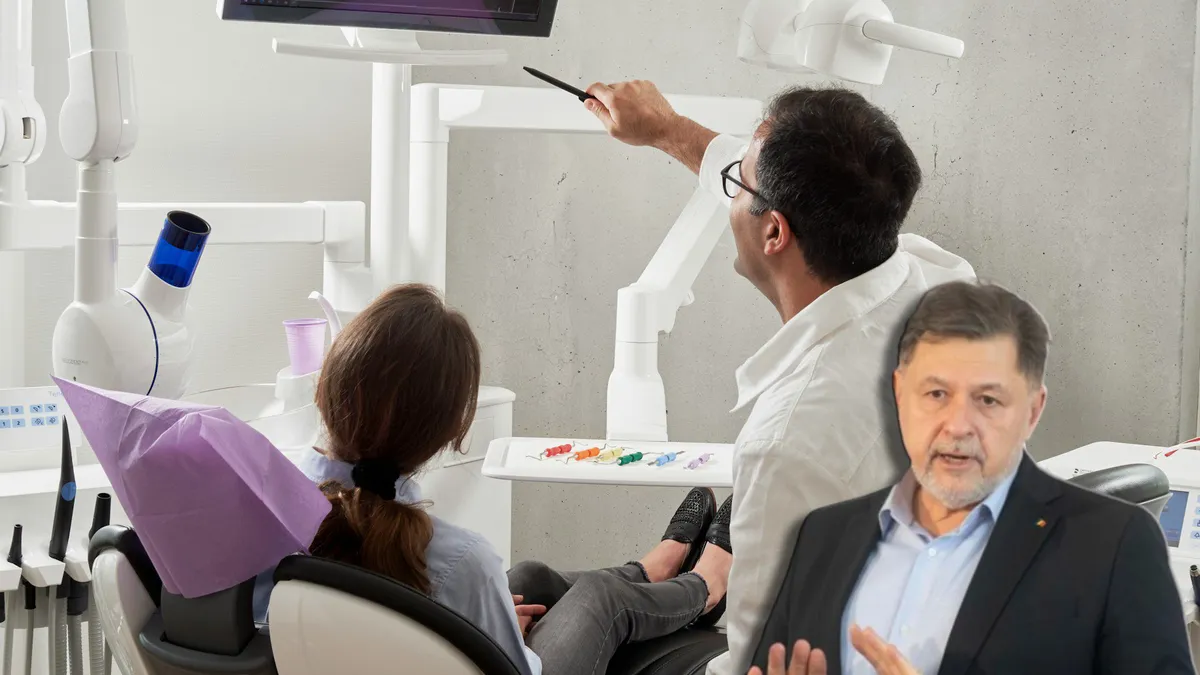 Alexandru Rafila recunoaște că românii nu își permit să meragă la stomatolog. Cât primește un dentist lunar de la CAS