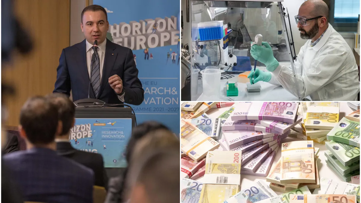 4 miliarde de euro, fonduri alocate pentru cercetătorii români. Ministrul Bogdan Ivan a făcut anunțul