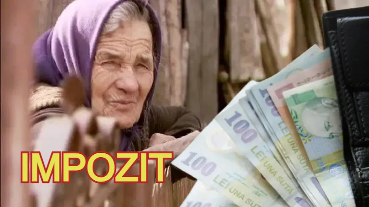 Impozitare pensii 2024. Anunț major pentru peste 4 milioane de pensionari