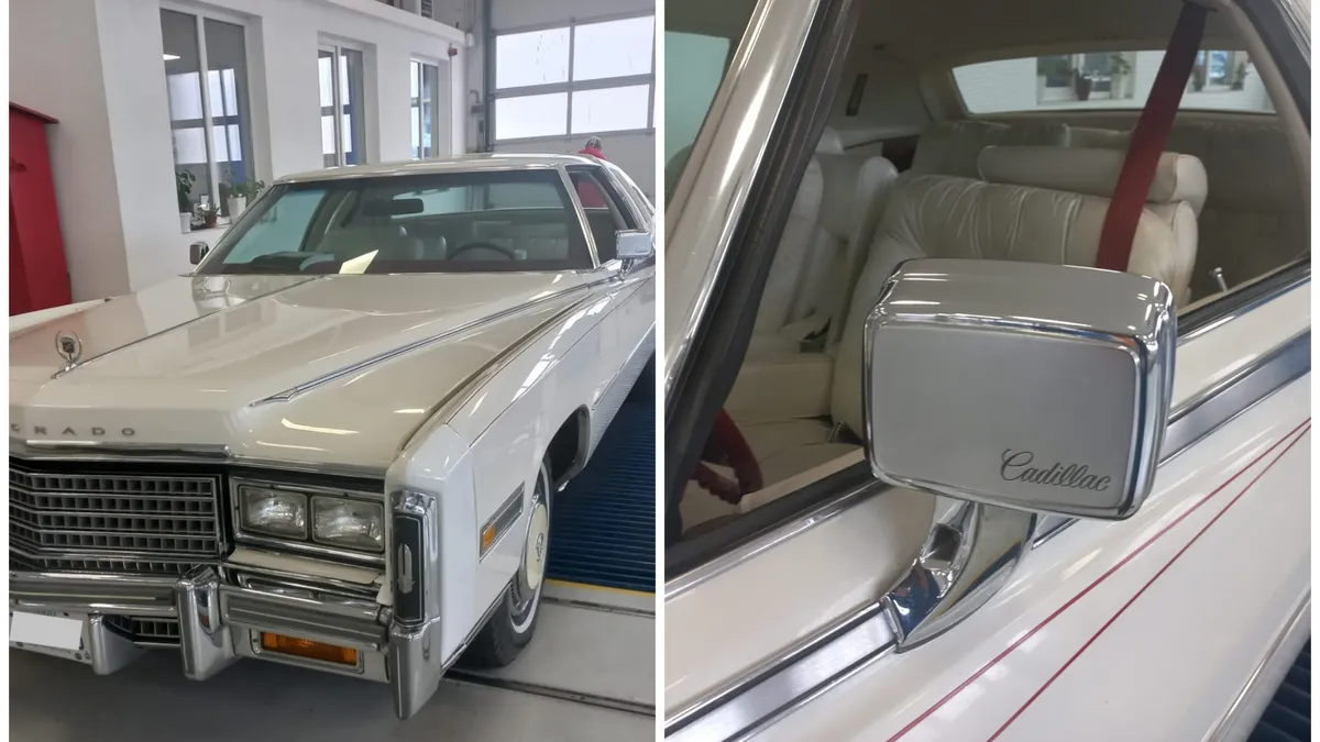 Românul care a uimit cu un Cadillac Eldorado Biarritz din 1978 la RAR: „Glumele cu sufrageria pe roți au un sâmbure de adevăr”