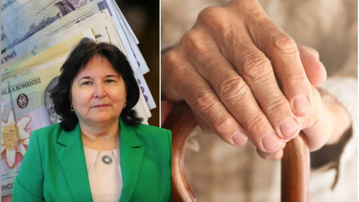 Românii care vor primi 1.000 de lei în plus la pensie! Doina Pârcălabu aduce vești bune pentru pensionari