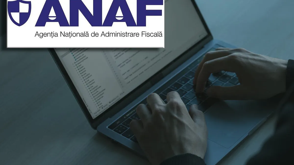 Alertă cibernetică! Escrocii folosesc imaginea ANAF pentru a obține informații din sistemul e-Factura