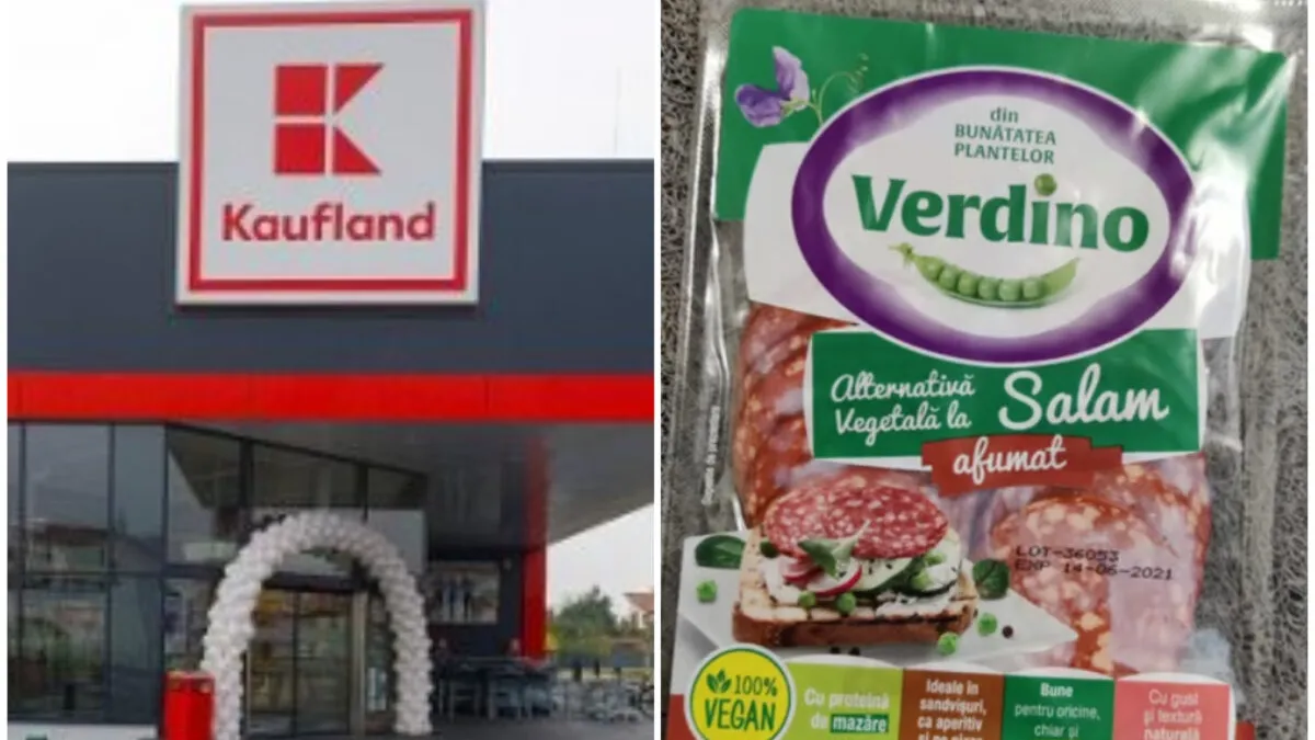 Cât costă salamul de post de la Kaufland. Este mult mai scump decât cel cu carne