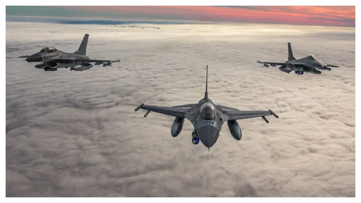 Olanda trimite avioane F-16 în România. Anunțul făcut de Ministerul Apărării Naționale