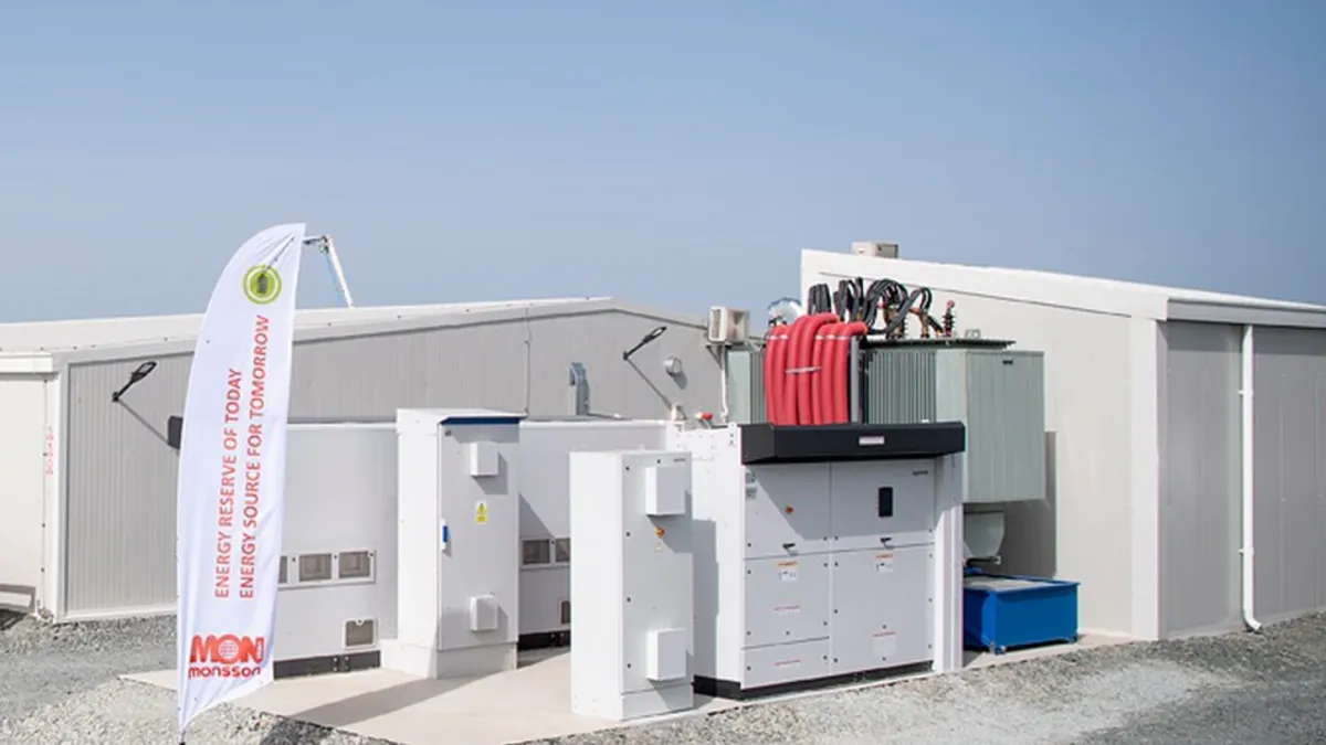 Monsson a conectat la rețeaua națională cea mai mare capacitate de stocare a energiei electrice în baterii din România