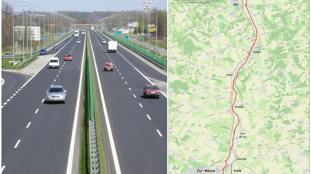 Un pas important pentru Drumul Expres Cluj Napoca-Dej. CNAIR a primit 5 oferte pentru studiul de fezabilitate
