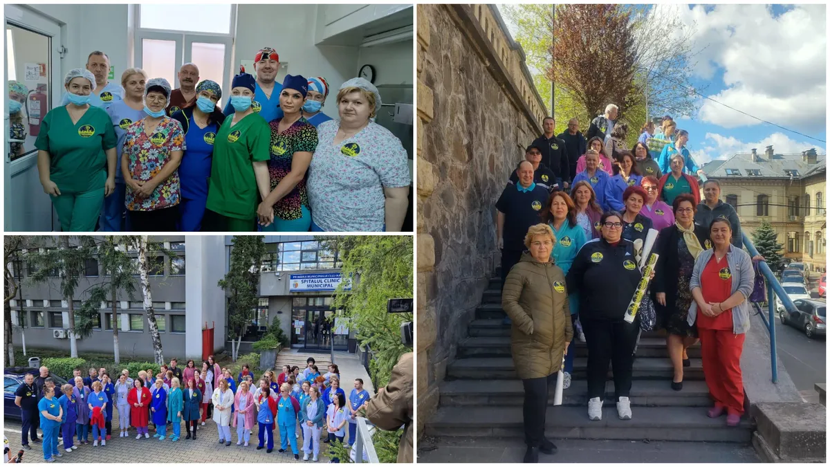 Angajații din spitale explică de ce și-au întrerupt azi activitatea. Sindicaliștii din Solidaritatea Sanitară anunță la finalul lunii dacă intră în grevă generală