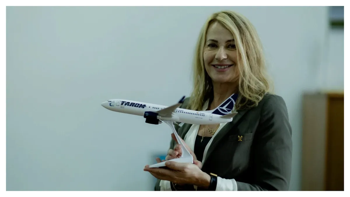 O aeronavă TAROM va purta numele „Nadia Comăneci”. Sportivii români vor zbura la Jocurile Olimpice de la Paris cu aeronava