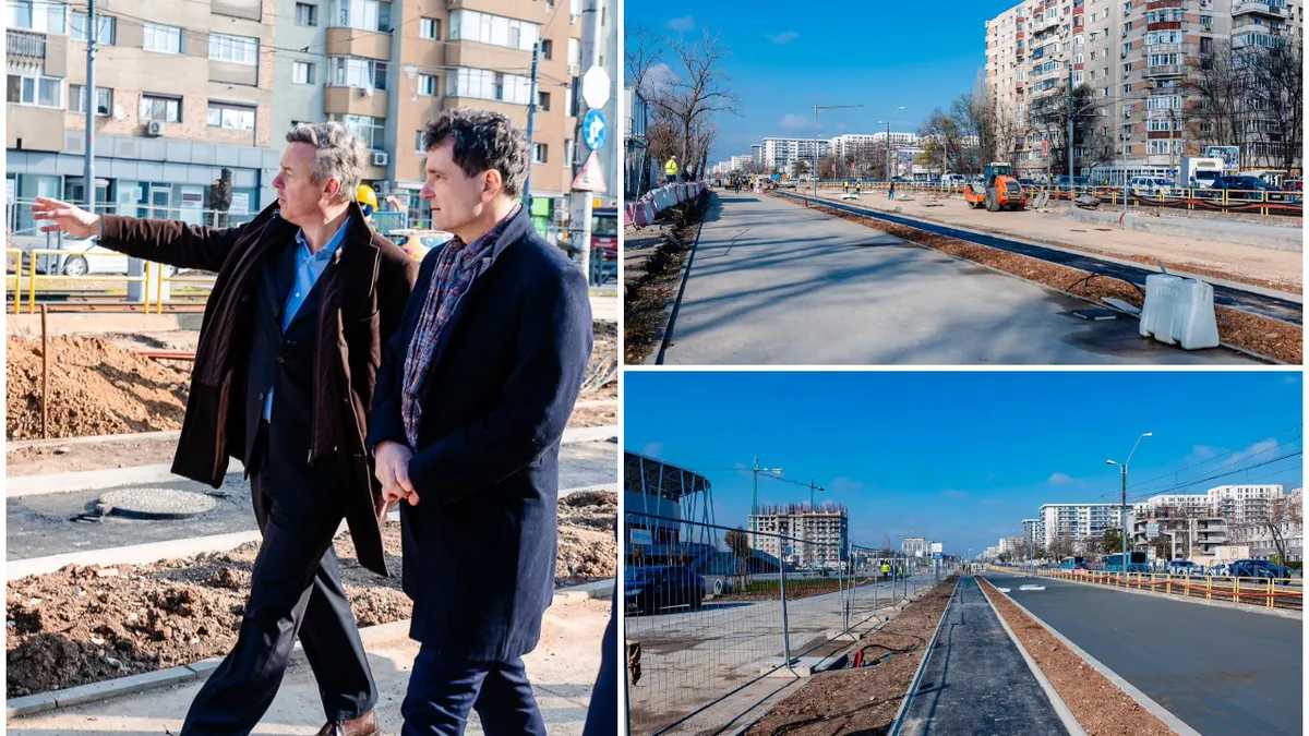 Nicușor Dan anunță progresul privind modernizarea loturilor 3 și 4 de pe Prelungirea Ghencea. PMB semnează cu Bog Art contractul de 300 de milioane lei 