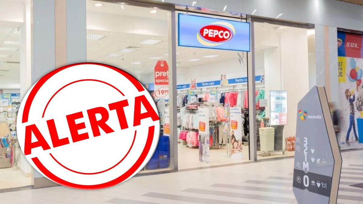 Alertă în magazinele Pepco! Mai multe produse au fost retrase urgent de la raft