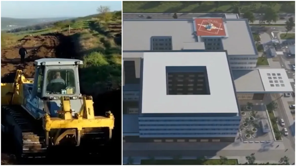 S-a dat startul pregătirilor pentru cel mai mare spital din zona Moldovei! Unitatea medicală de la Iași va costa 668 de milioane de euro