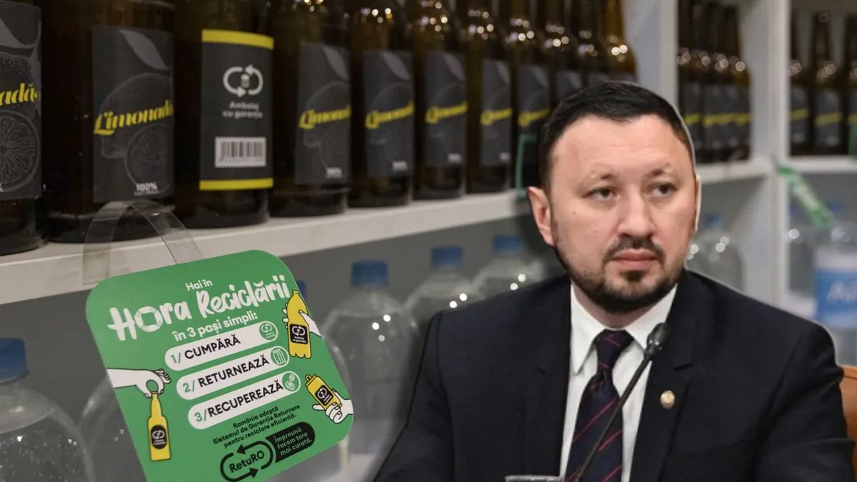 Ambalajele SGR, falsificate! Ministrul Mediului trage un semnal de alarmă: „Unul dintre riscuri este acela de a ne trezi că sistemul este fraudat”