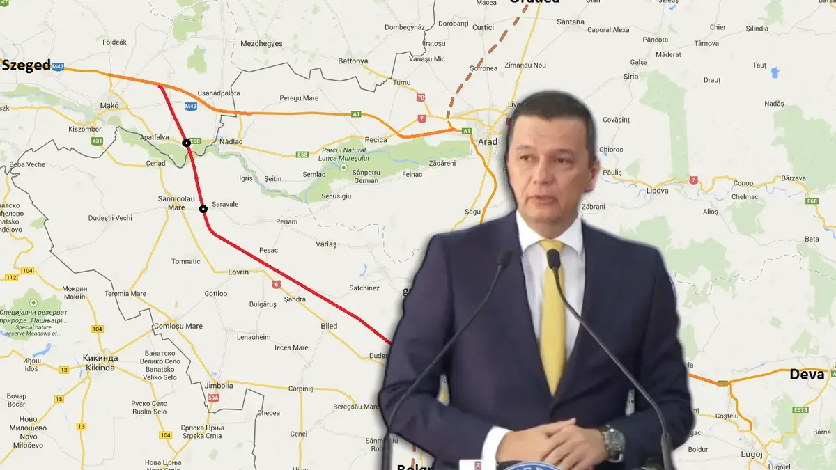 Sorin Grindeanu, noile informații cu privire la Drumul Expres Timișoara-Moravița. Când vor începe lucrările